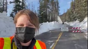 Clearing of SR 410 Chinook and SR 123 Cayuse passes is underway! Crews are working with the goal of having them open by Memorial Day. | WSDOT