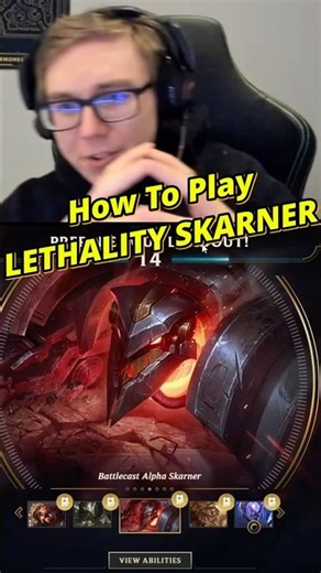 Baus Explains How To Play LETHALITY SKARNER #thebausffs #leagueoflegends