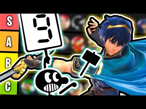 Smash Bros Ultimate Side-B Tier List
