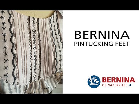 BERNINA Pintuck Feet