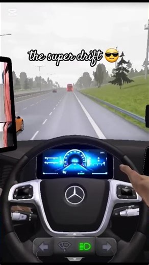 truck simulator Mercedes benz the super drift #trendingshorts #viralvideo #trucksimulatorultimate