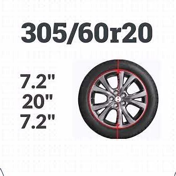305/60R20 Tire Size in Inches (Exact Height, Width & Diameter Explained)