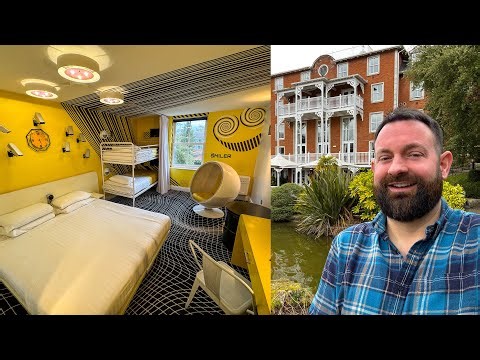 Staying in THE SMILER BEDROOM & Full Alton Towers Hotel Tour