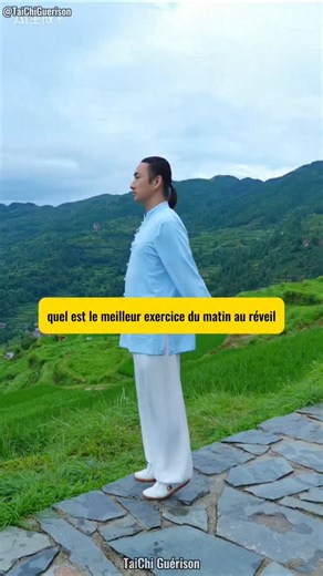 3.5K views · 5K reactions | Le matin au réveil  pratique ces 5 mouvements avec moi ✨ Un boost d’énergie pour bien commencer la journée  #Exercice #EntraînementMaison #BienÊtre #RoutineSanté #Vitalité | Taichi Guerison | Facebook