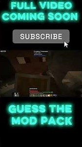 VIDEO COMING SOON new Minecraft Modpack 👀 Can You Guess The Mob
