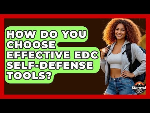 How Do You Choose Effective EDC Self-defense Tools? - Survival Skills for Everyone