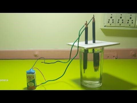 MAKING H2 AND O2 FROM WATER 💧