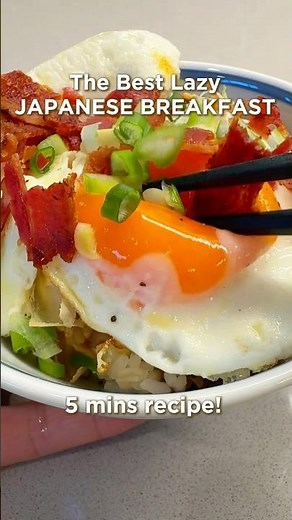 The Best Lazy JAPANESE BREAKFAST #lazycooking #japanesebreakfast #japanesecooking
