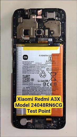 Xiaomi Redmi A3X Test Point Redmi A3X Test Point 24048RN6CG Test Point #redmimobile #redmia3x