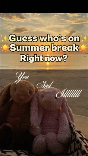 You and Iiiiiiiiiiiiii✨☀️🌺🍓 || summer break || #summer #youandi #summerbreak #cute #fyp