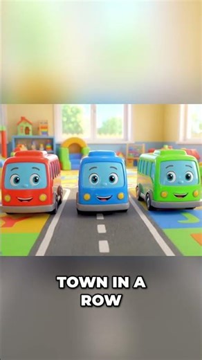 Learn Colors with Buses 🚌 Counting 1-10 | Kids Song