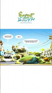 Swamp Down South: Animal Control vs. Gator - Comic Dub | by adrrrart