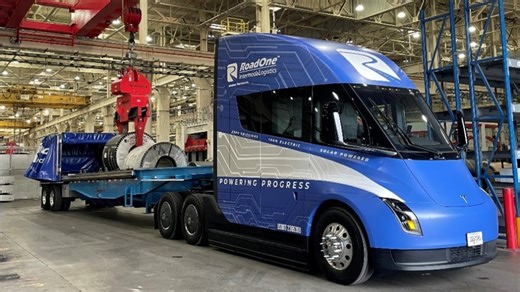 From Aluminum coils to electric rigs: RoadOne deepens ties with Tesla