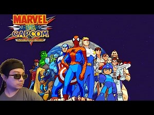 Marvel VS Capcom Clash of Super Heroes Ryu and Captain America Playthrough The Final Boss Onslaught