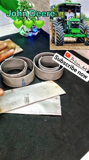 How to Make🚜 🚜John Deere Tractor at Home | Cardboard Craft