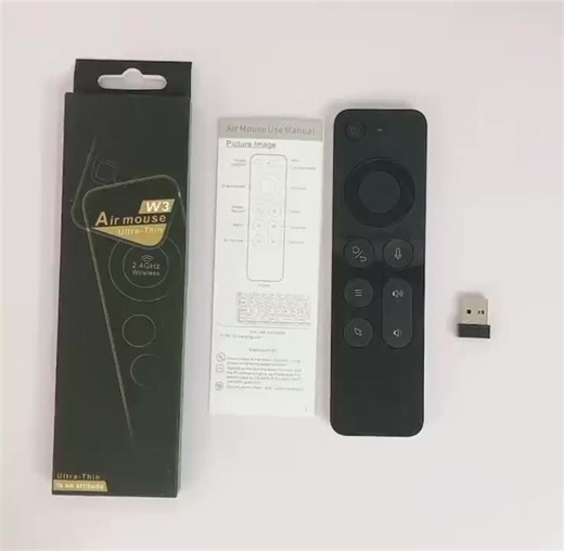 X508-1 W3 Remote Control Infrared 2.4g Wireless Voice Air Mouse Controller With Usb Receiver for Pc/smart Tv