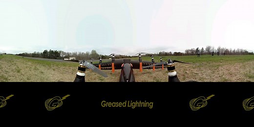 Come fly with us! Take a 360 video ride with our battery powered, 10-propeller GL-10 Greased Lightning plane. This prototype can take off like a helicopter and fly efficiently like an aircraft. Start your ride: https://youtu.be/rTF1SL5uGeI | NASA - National Aeronautics and Space Administration