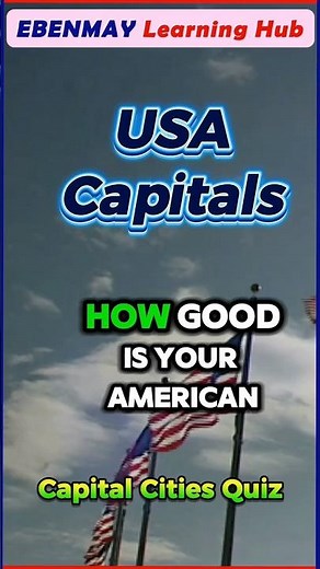 Can YOU Name These US Capital Cities? | US Geography Quiz