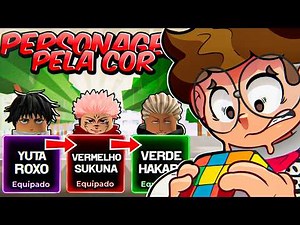 The colors determine which characters you can choose in Jujutsu Shenanigans.