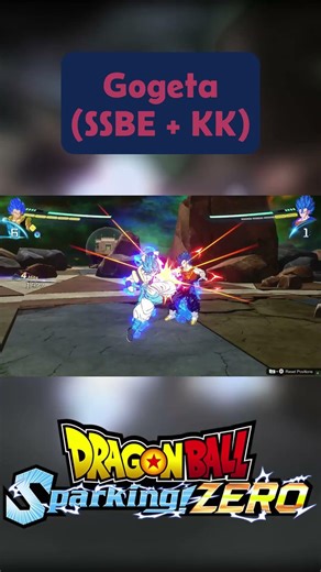 NEW Gogeta (Super Saiyan Blue Evolution + Kaioken) Mod Showcase #dragonball #sparkingzero #gogeta