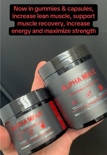 Real dosing. No filler. #alphamalecomplex