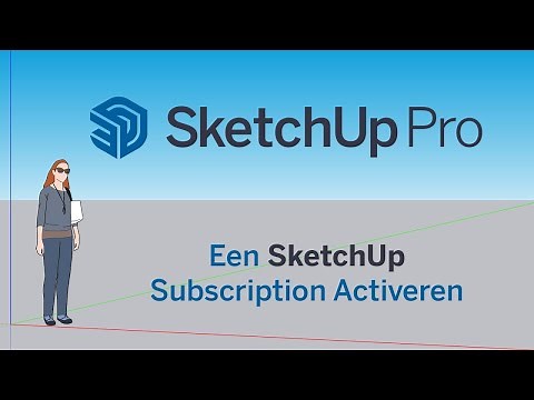 SketchUp Pro - How To? | Subscription Activeren | NL Tutorial