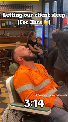 Bloke Falls Asleep During Haircut 😴 | On The Tools