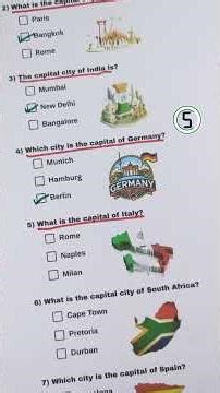 Only 1% Can Pass This Capitals Quiz 🌍🔥