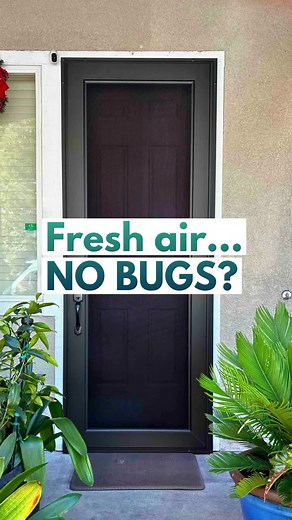 Spring means fresh air—without the bugs 🌿 Anodized Bronze Centurion Security Door • Lets the breeze in, keeps protection up • Clean, modern look for everyday living Made in the USA Lifetime no break-in warranty 0% for 12 months (OAC) 📞 800-791-1562 🌐 dendefenders.com #dendefenders #securitydoors #homesecurity #customdoors #doors #doorsofinstagram #homeimprovement