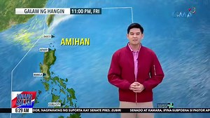 6.8K views · 45 reactions | Wala pa ring namumuong bagyo o low pressure area sa ating bansa ngayon. Ayon sa PAGASA, maaliwalas na panahon ang aasahan sa malaking bahagi ng ating bansa dahil sa Easterlies o mainit na hangin mula sa Pacific Ocean. Bisitahin ang www.gmanews.tv para sa iba pang balita. | GMA Integrated News Weather Center | Facebook