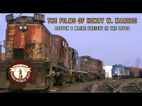 Boston & Maine Railroad Freight in the 1970s