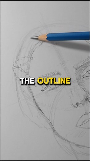 3 Techniques to Draw Portrait Outlines - Art Tutorial