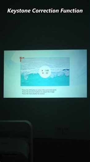 VS6Pro-Screen Size Adjustment & Four-Point Calibration -English