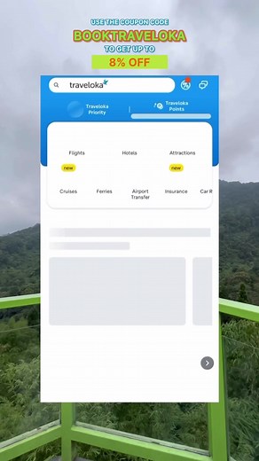 Book your next school holiday with Traveloka and get up to 8% OFF, use the code “BOOKTRAVELOKA” on Traveloka app! 📲