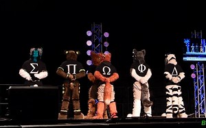 2014兽装舞会（Anthrocon）团体组冠军——Furternity