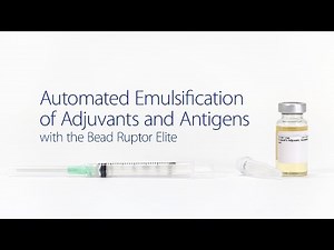 Automated Emulsification of Adjuvants and Antigens