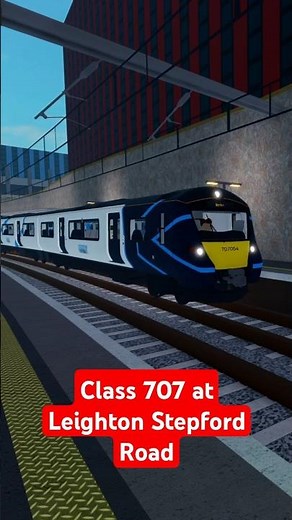 Class 707 at Leighton Stepford Road - Roblox SCR V2.1