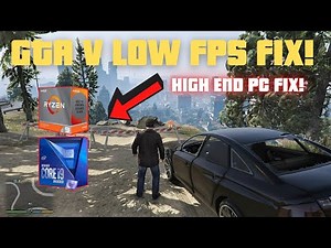 GTA V MOD & Low FPS Lag Stutter FIX! GTA 5 Graphics Mod