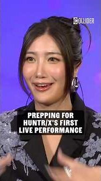 Prepping For HUNTR/X First Live Performance #kpopdemonhunters #huntrix