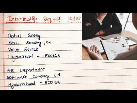 How to Write an Internship Request Letter That Will Get You Accepted in 2023