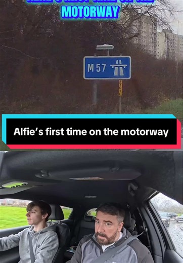 Alfie's First Time Driving on the Motorway