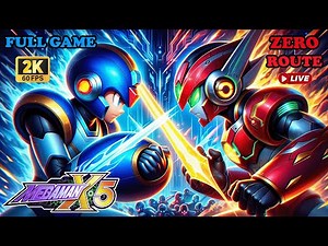 The Battle With Destiny | Mega Man X5 (PC) | FULL GAME (Zero Route) | 2K 60 FPS