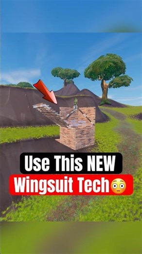 Use This New Wingsuit Tech for Better Rotates ✅ #fortnitemeta