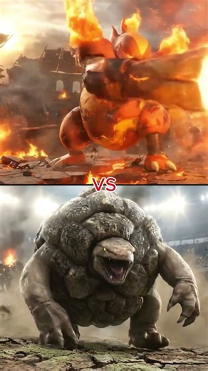 Magmar Falls 🔥— Magmortar Returns with Overwhelming Firepower 🔥💥 #magmar #magmortar #pokemonbattle