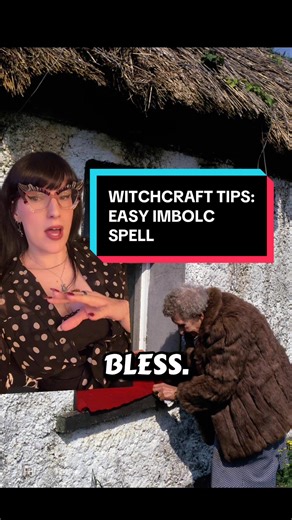 #greenscreen This Imbolc ritual is so simple and easy to do, and a great way to connect with your ancestors and welcome in blessings / manifest successfully as we move toward spring! #imbolc #pagan #witchcraft #folklore