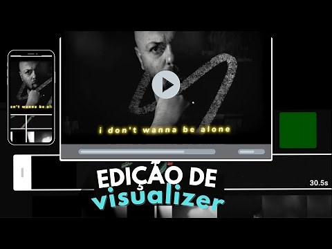 como fazer um visualizer / lyric video pelo celular 📱