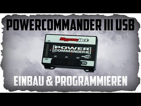 Powercommander 3USB I Einbauen und Einstellen I Einspritz Map I ECU