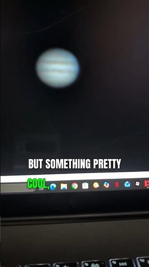 Jupiter Live View | Celestron Evolution 8 SCT | ZWO ASI678MC Camera #shorts #jupiter #astronomy #zwo