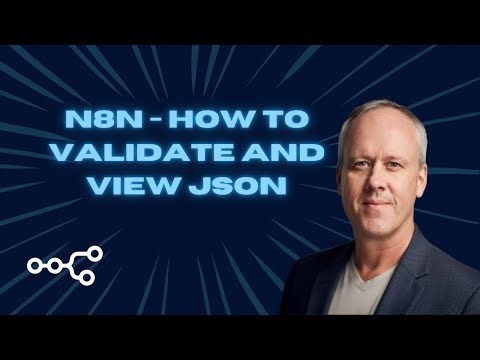 How to validate and read JSON data in n8n