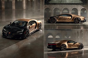 World's Only Bugatti Chiron Super Sport 'Golden Era' Model Unveiled